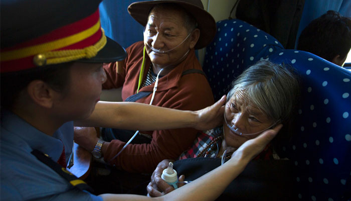 Medical services from the trainman