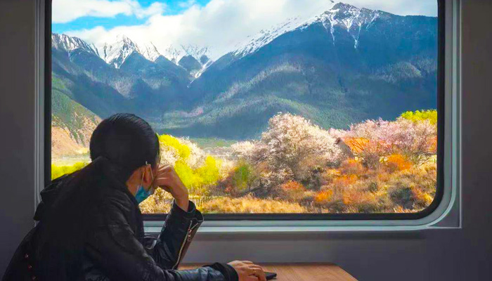 Lhasa to Nyingchi High-Speed train