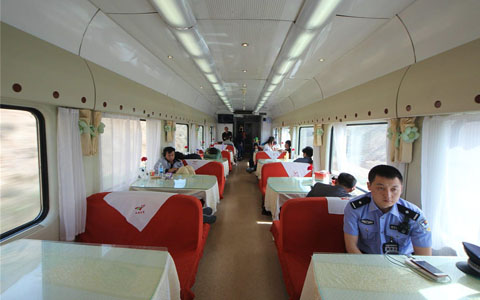 Public Facilities on Tibet Trains