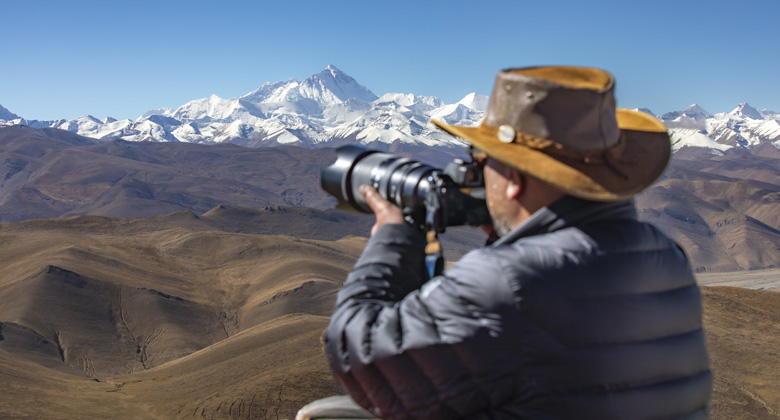 Photography when trekking in Tibet