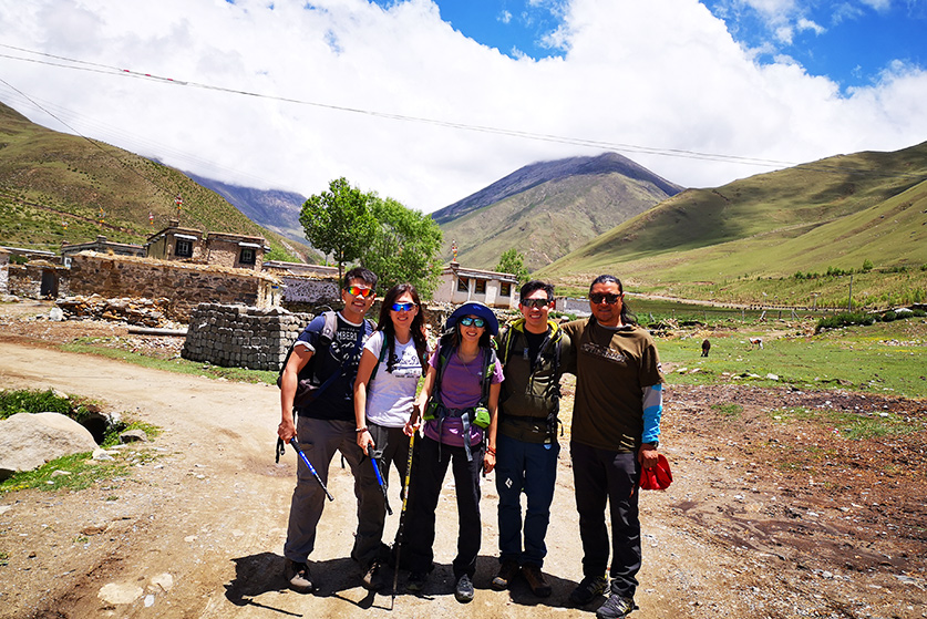 tibet trekking