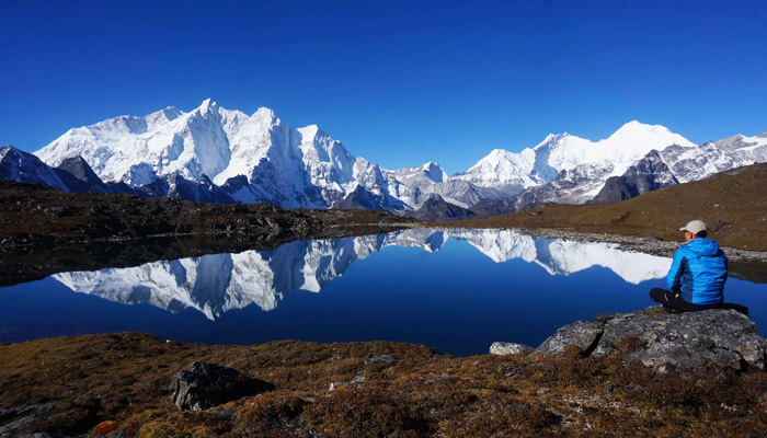 the Himalayan mountains in Gama Valley