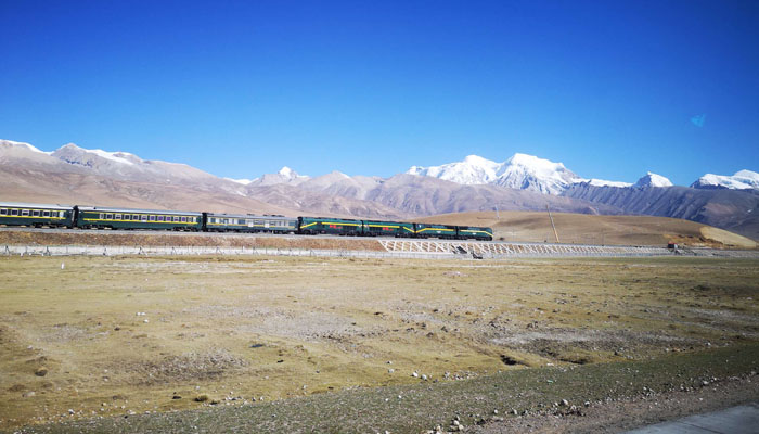 Get to Tibet by train