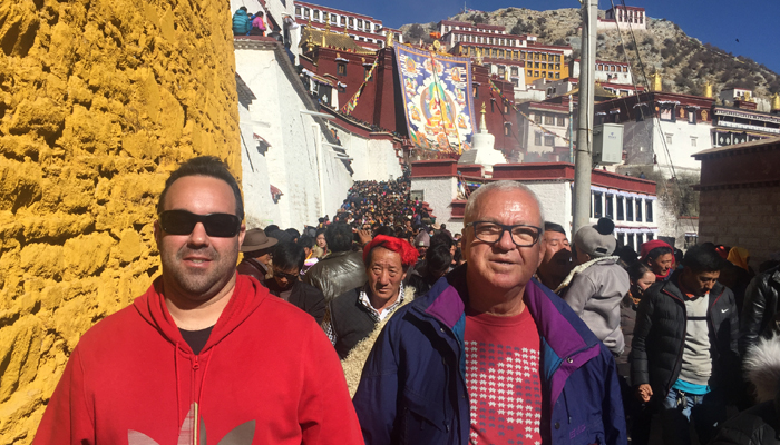 Ganden Thangka Unveiling Festival
