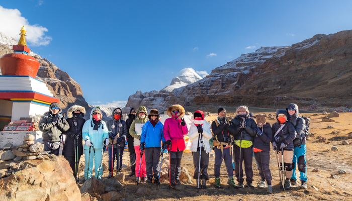 Enjoy stunning scenery of Mount Kailash in April