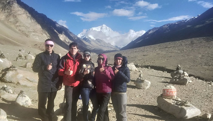 Everest Base Camp in Tibet