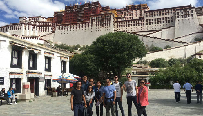 Potala Palace in Lhasa,Tibet