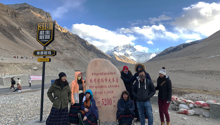 Everest Base Camp in Tibet