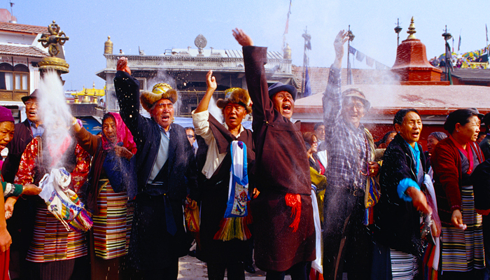 Celebrated Tibetan New Year