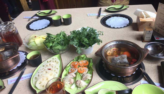 Tibetan Tea Vegan Hot Pot