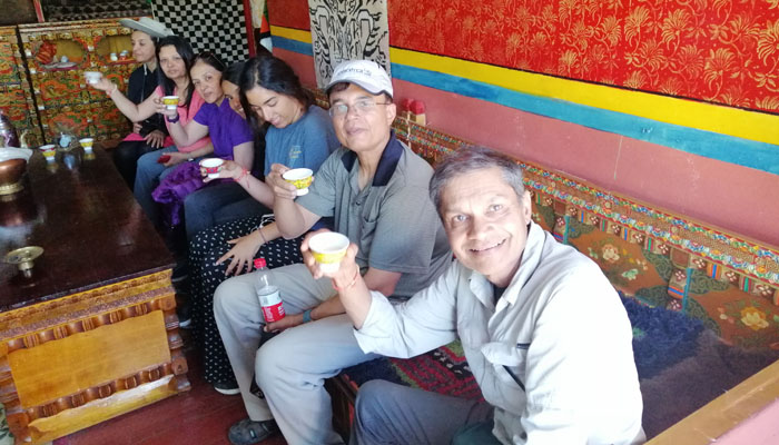 Tibetan butter tea