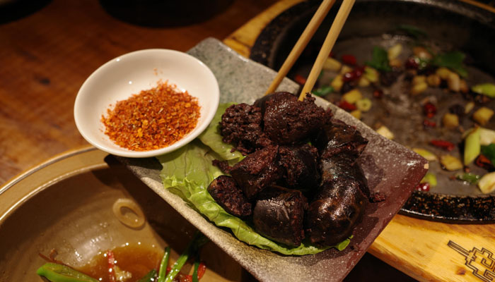 Tibetan Yak Blood Sausage