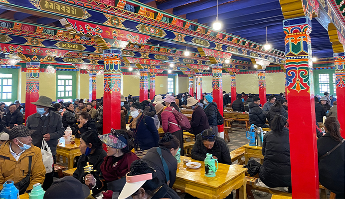 Tibetan teahouse
