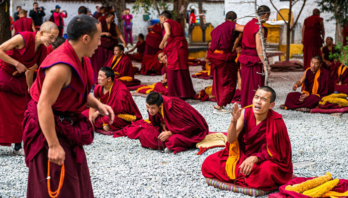 Sera Monastery Tibetan monks