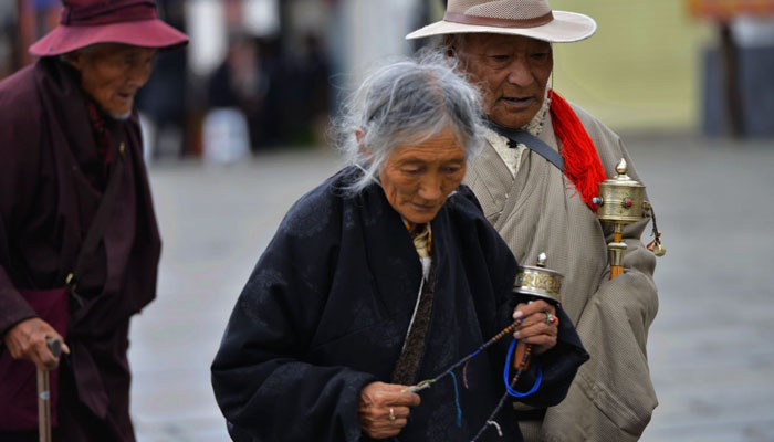 Tibetan farming clothing