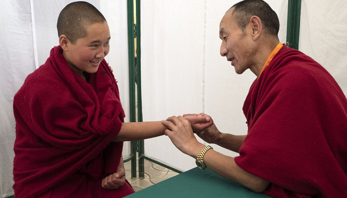 Tibetan Medicine Pulse-taking