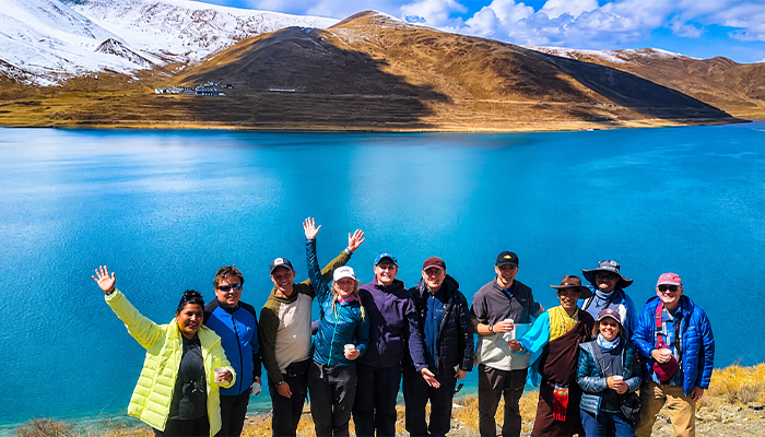 Vast Landscape of the Tibetan Plateau