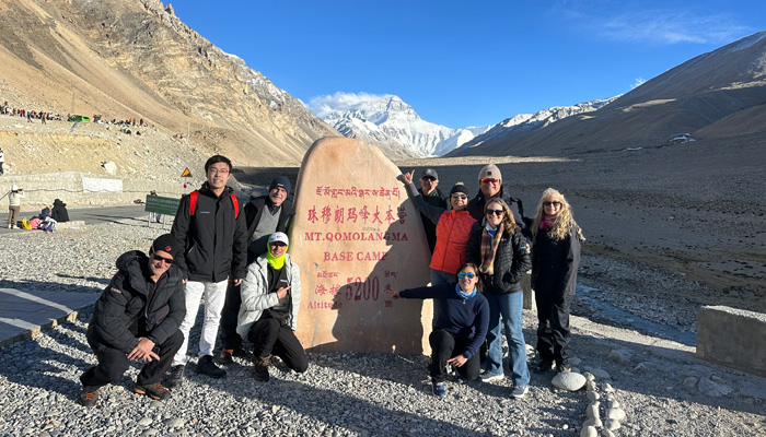 Everest Base Camp in Tibet