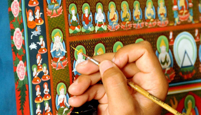 Tibetan Thangka Painting