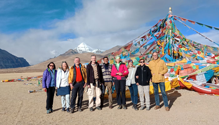 Mount Kailash prayer flags