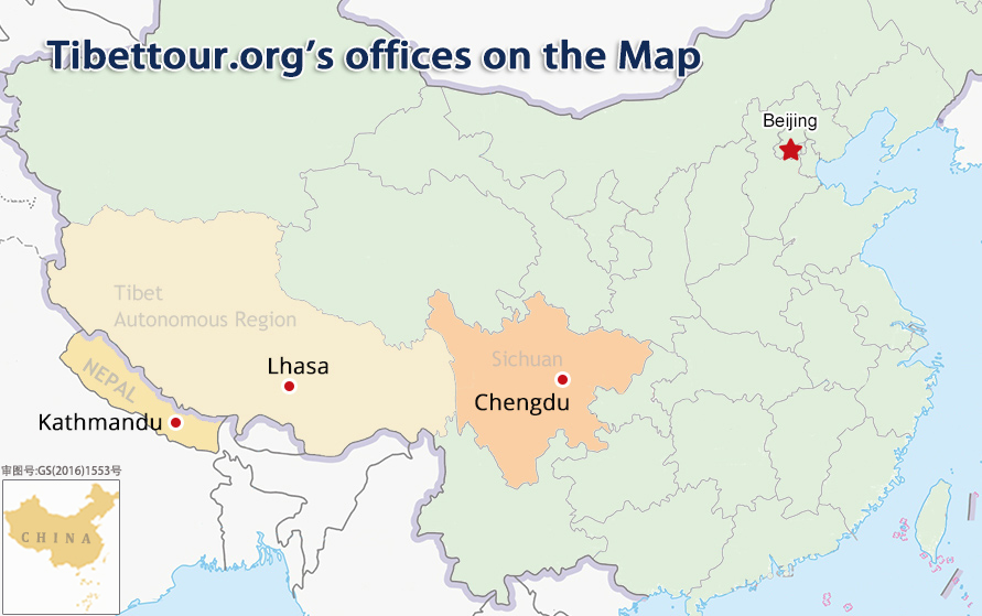 tibettour office map