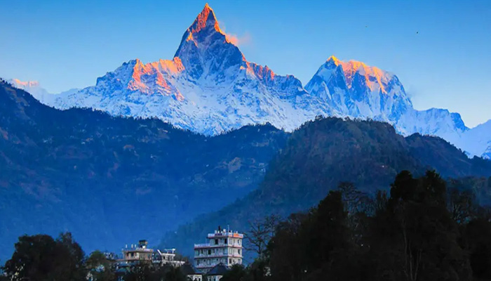 Mount Everest view in Nepal side