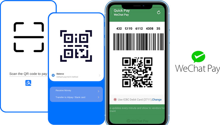 WeChat Pay and Alipay