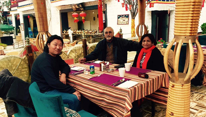 Dine with local
