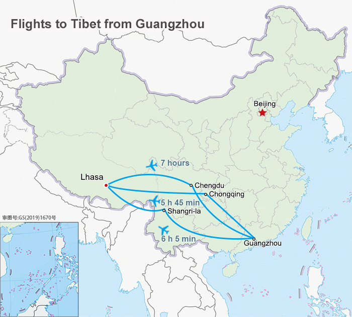 Flights to Tibet from Beijing