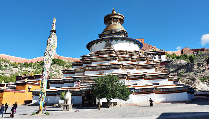 Gyantse Kumbum in Tibet