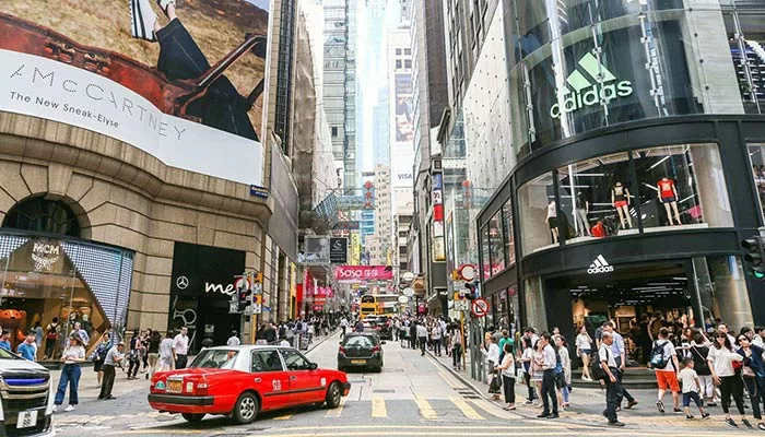 The Street of Hong Kong
