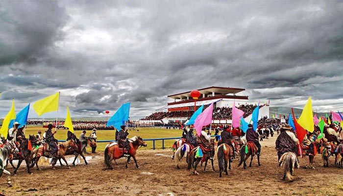The annual horse racing is held