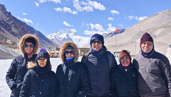 Indians Visit EBC