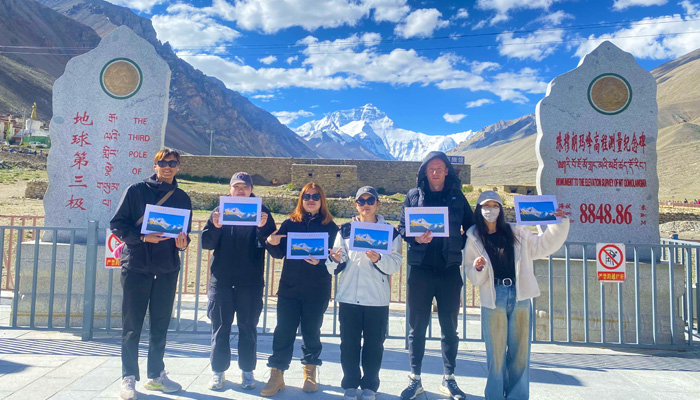 Everest Base Camp in Tibet