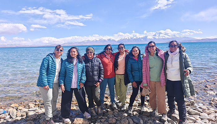 Lake Manasarovar in Tibet