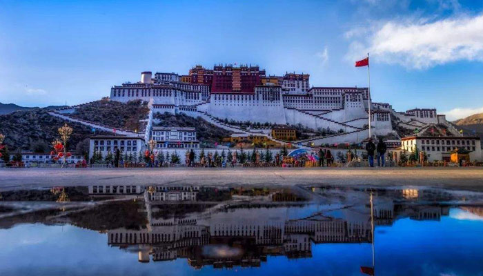 Lhasa in Tibet