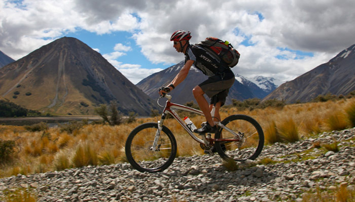  Mountain bikes are the best type of bicycle for this rough terrain 