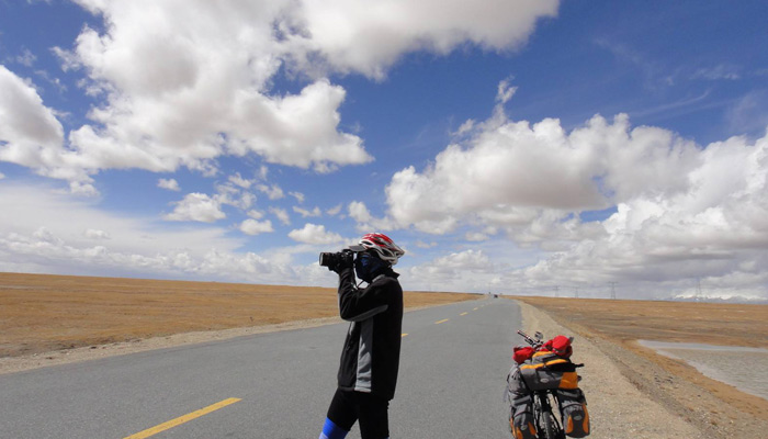 The Qinghai- Tibet highway
