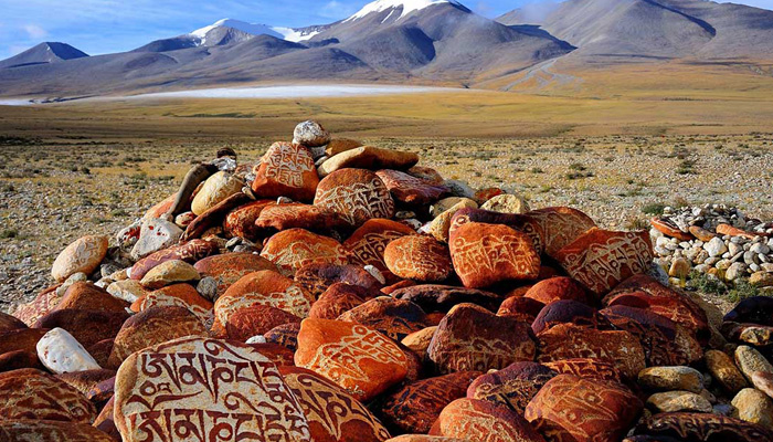 Tibetan Stone Carving