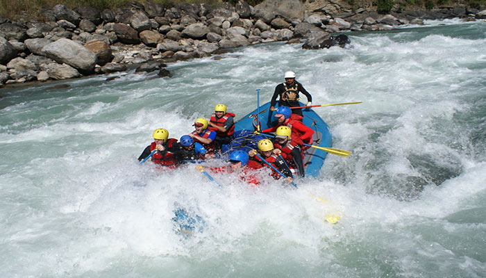  Water Rafting in Nepal