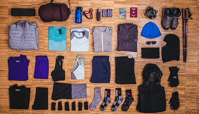 Basic travel clothes for Tibet tour