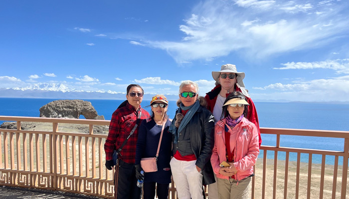 Our guests visit Namtso Lake Our guests visit Namtso Lake