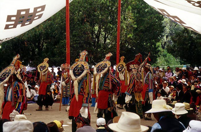 Tibetan Opera in Shoton Festival